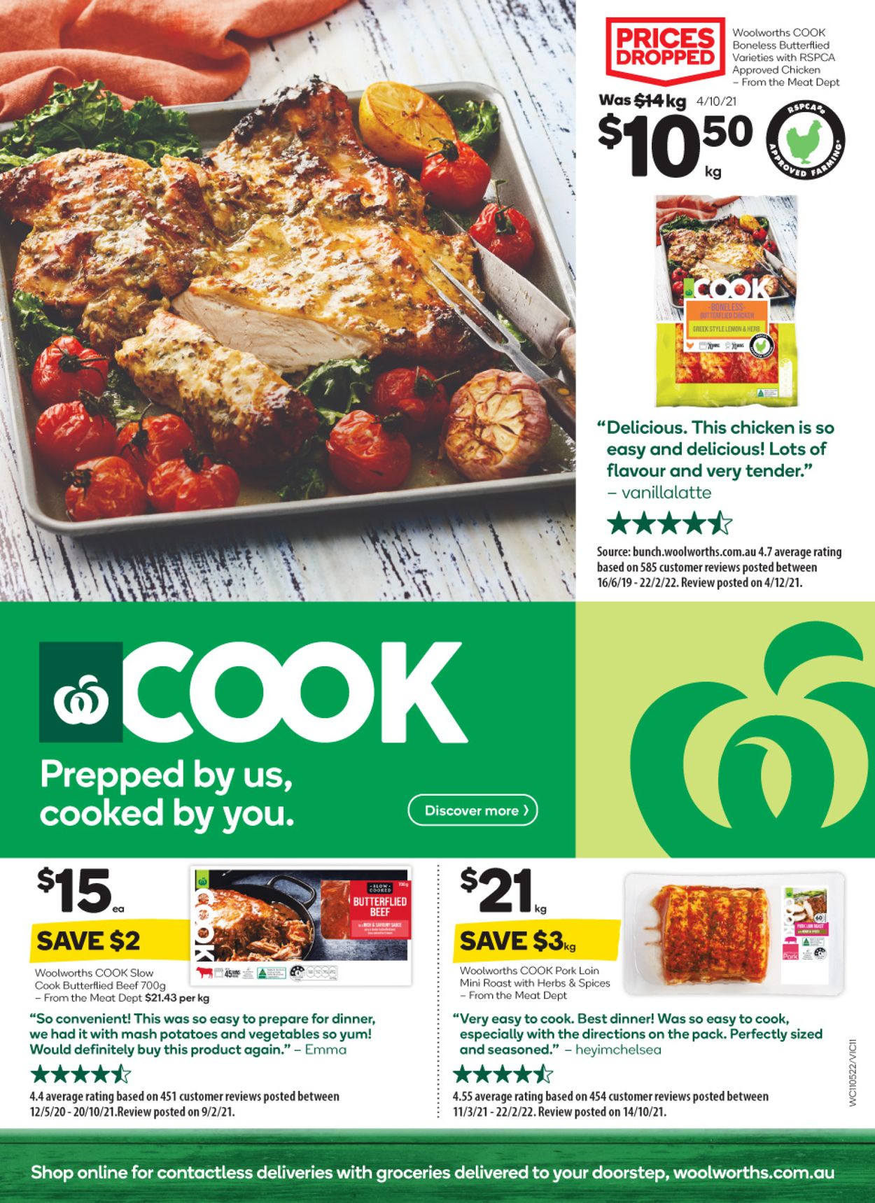 Woolworths Catalogue from 11/05/2022