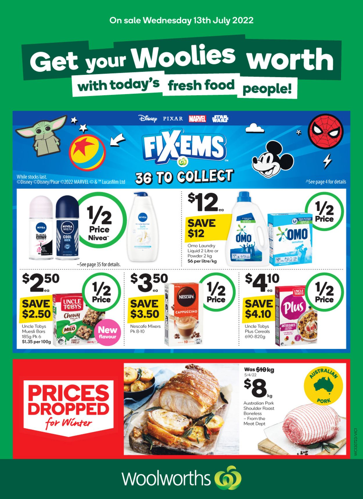 Woolworths Catalogue from 13/07/2022