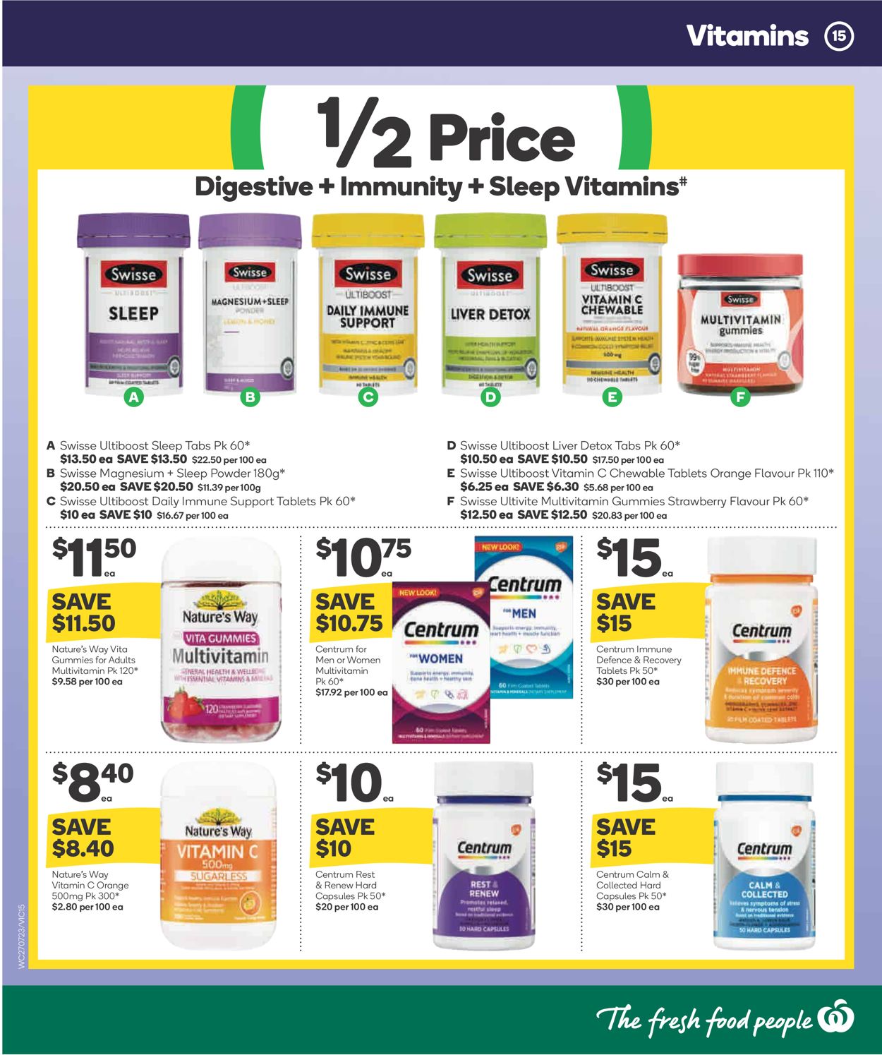 Woolworths Catalogue from 27/07/2022