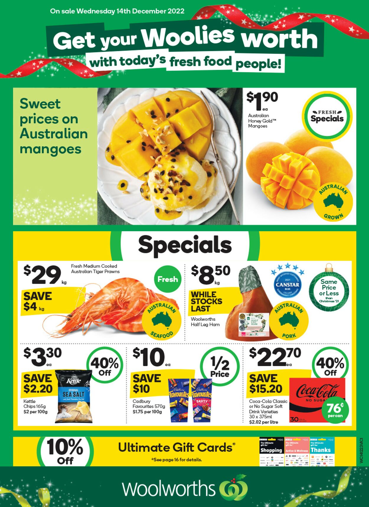 Woolworths Catalogue from 14/12/2022