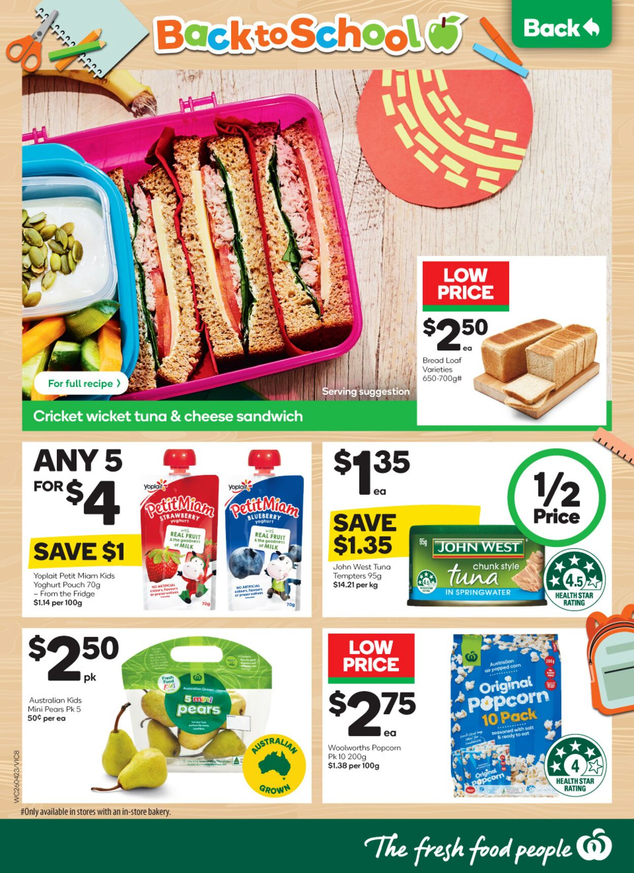 Woolworths Catalogue from 26/04/2023