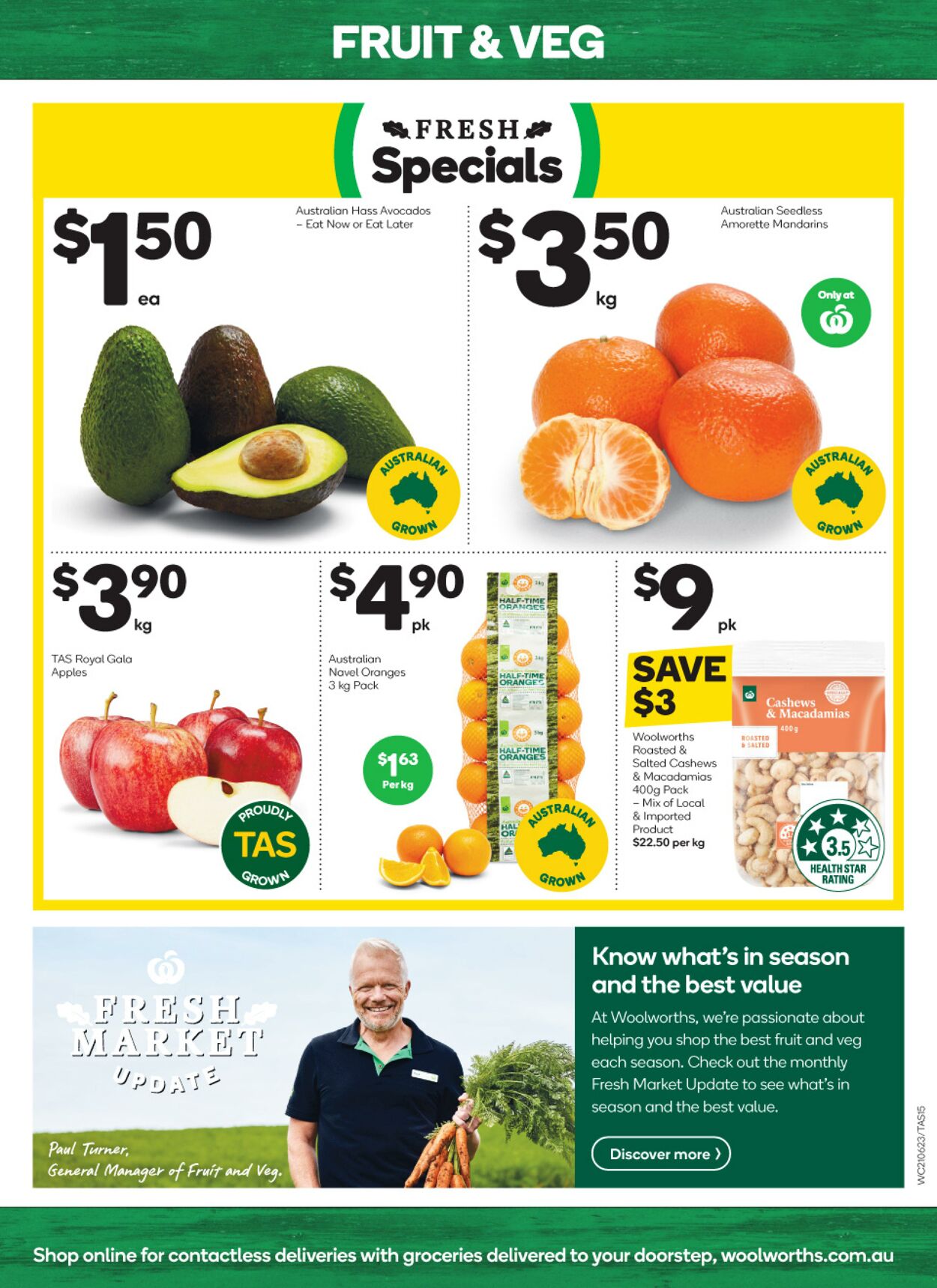 Woolworths Catalogue from 21/06/2023