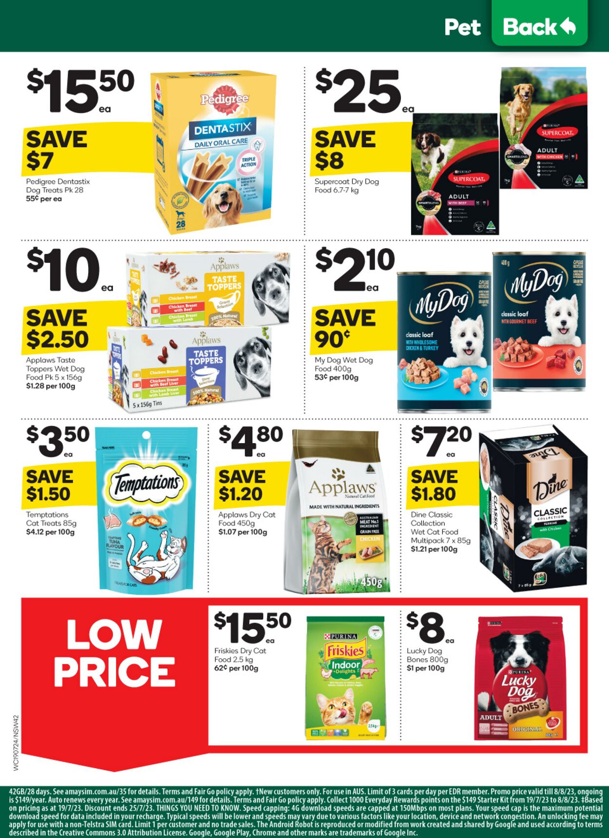 Woolworths Catalogue from 19/07/2023