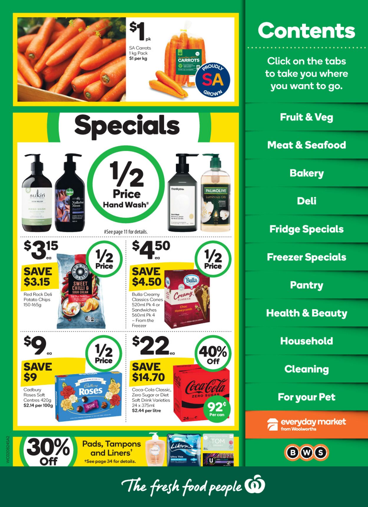 Woolworths Catalogue from 02/08/2023