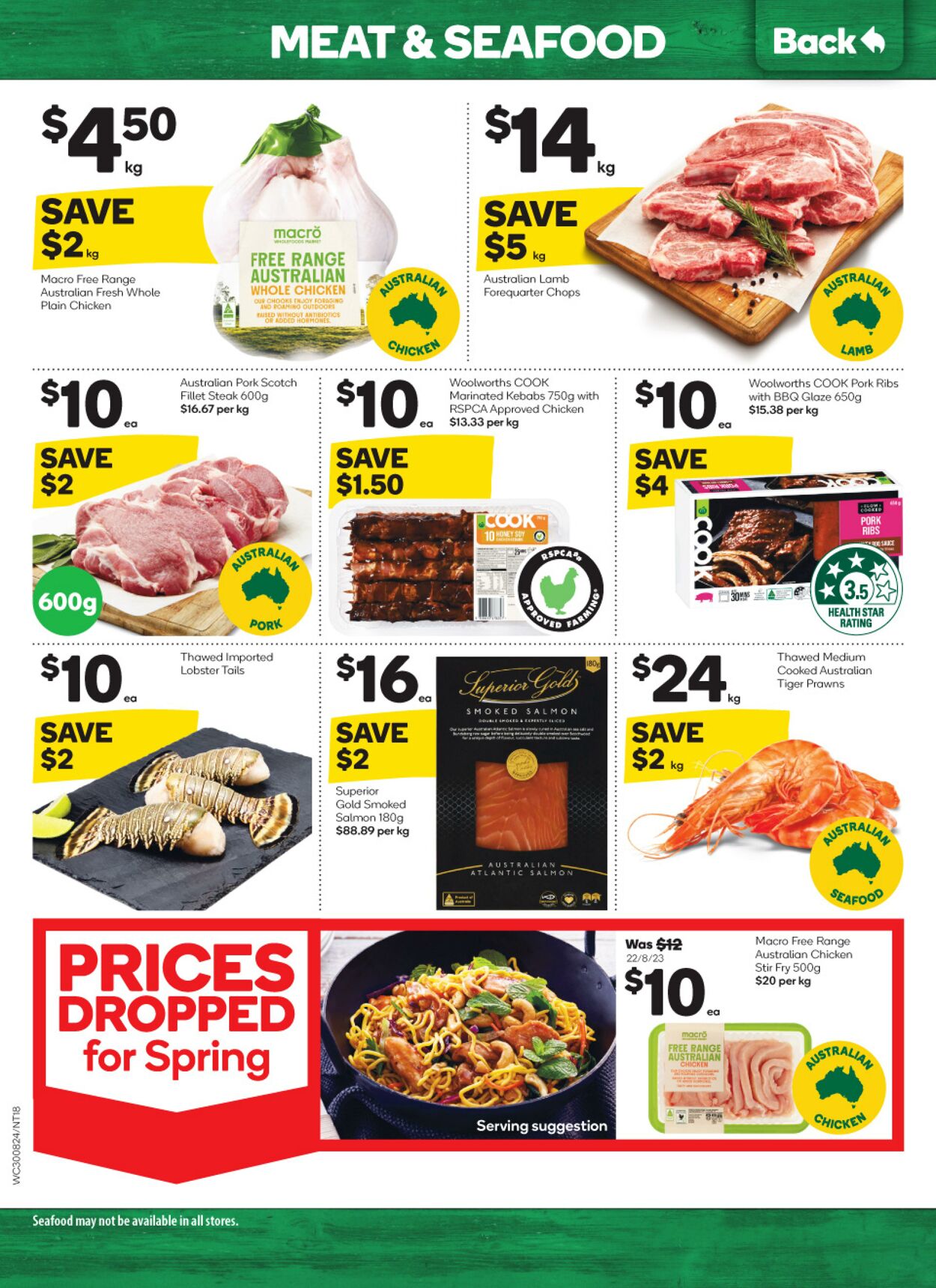 Woolworths Catalogue from 30/08/2023