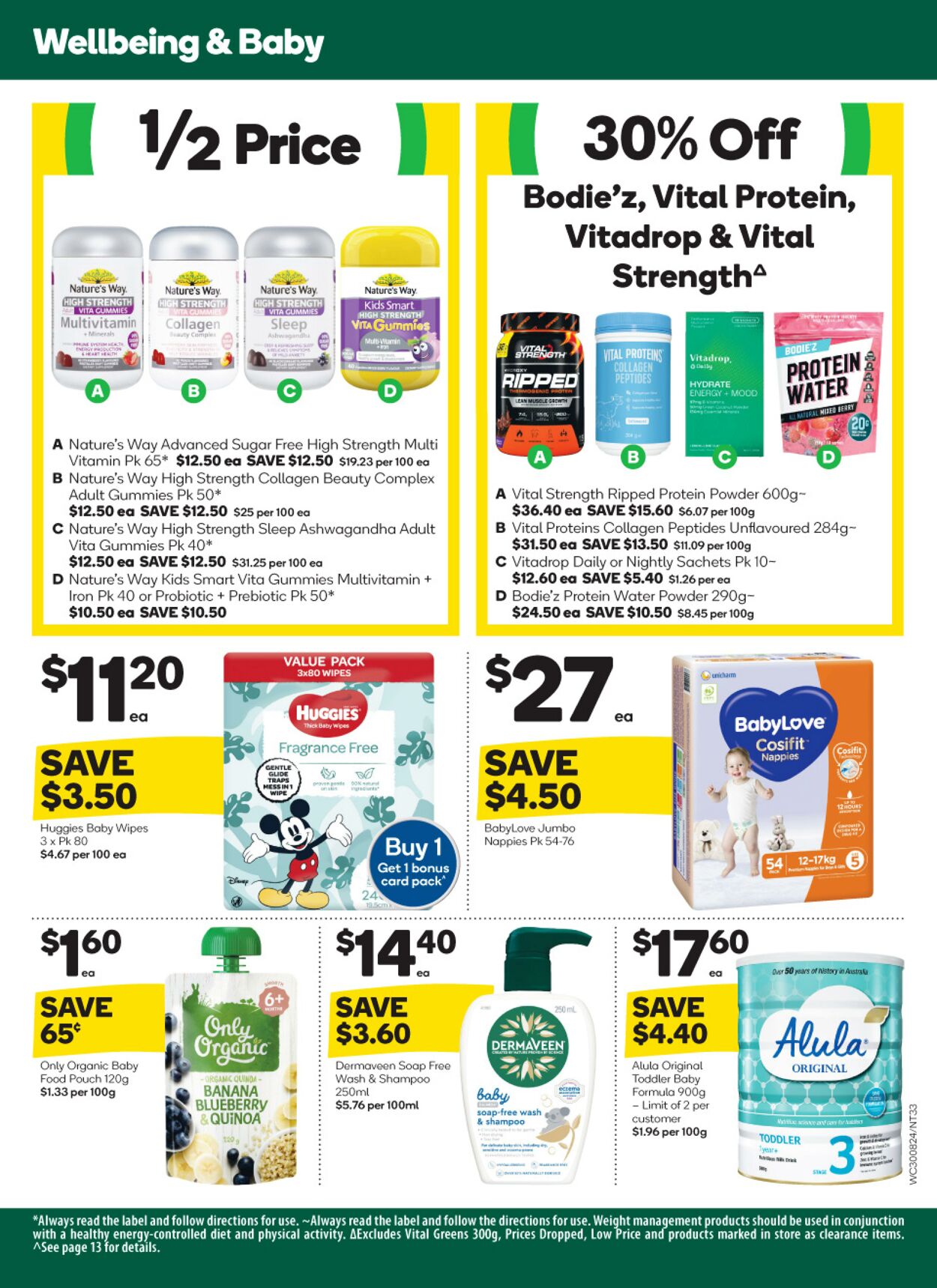 Woolworths Catalogue from 30/08/2023