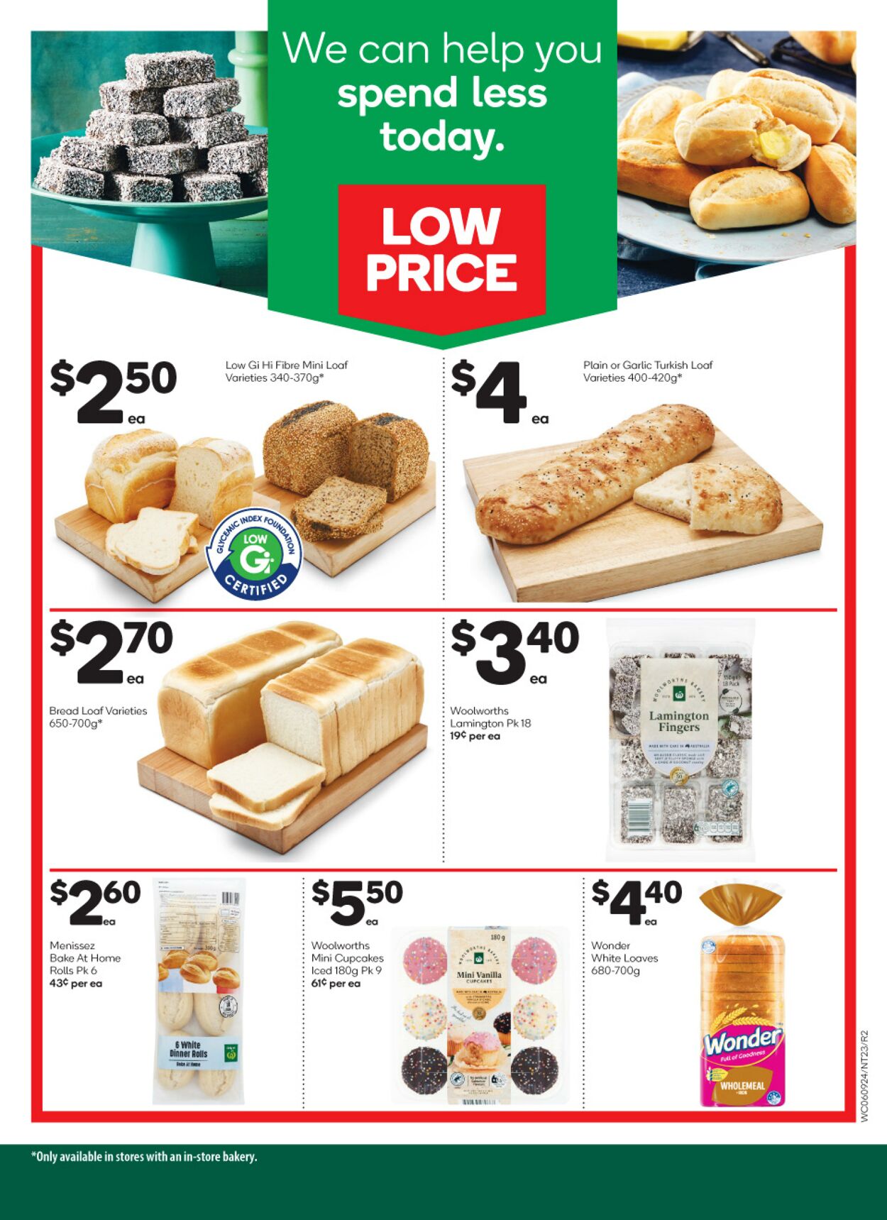 Woolworths Catalogue from 06/09/2023