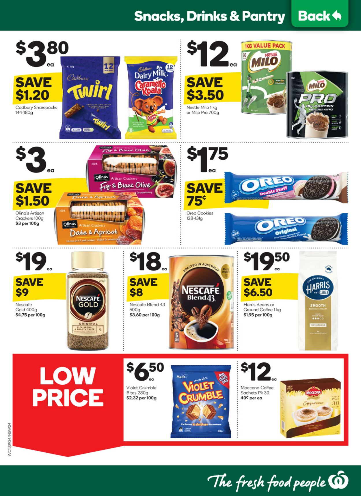 Woolworths Catalogue from 13/09/2023