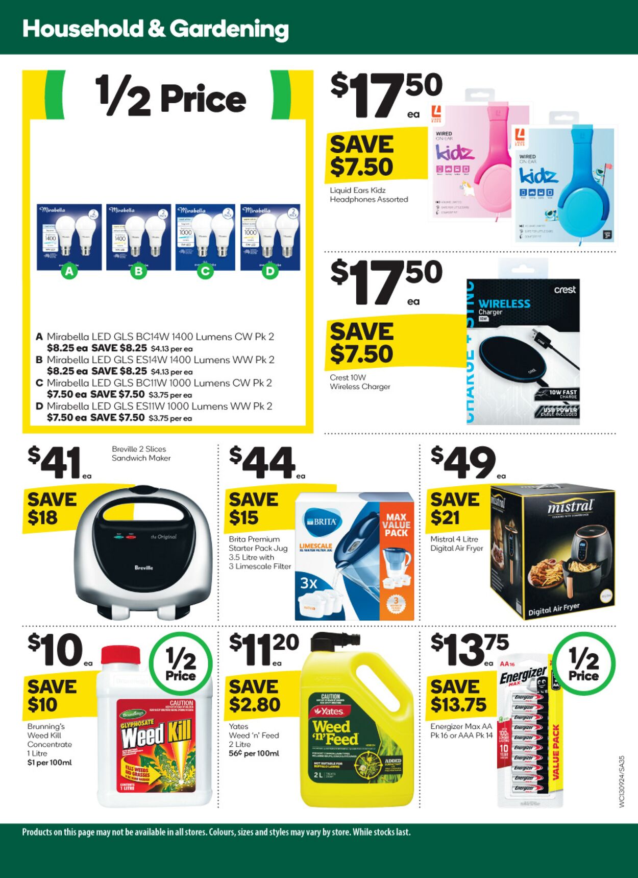Woolworths Catalogue from 13/09/2023