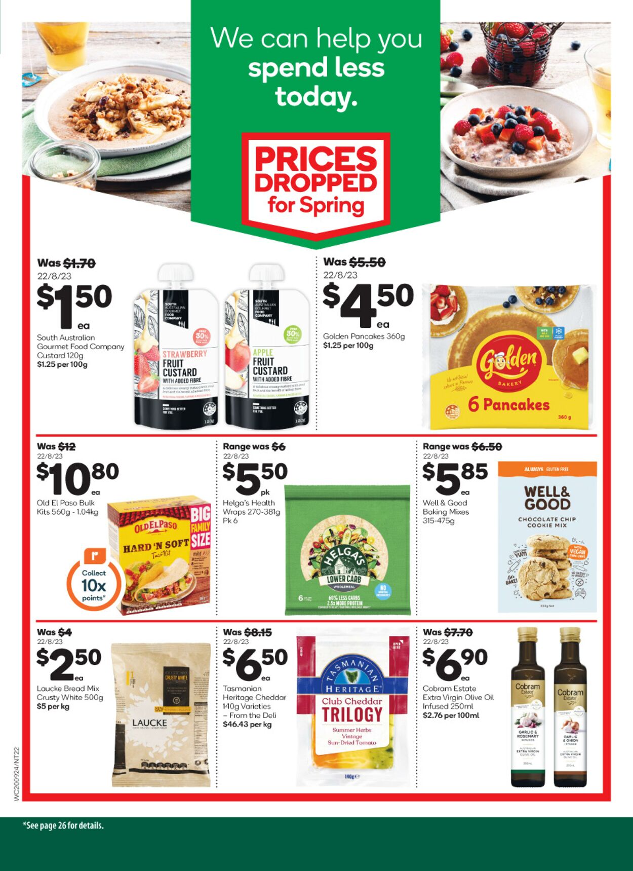 Woolworths Catalogue from 20/09/2023