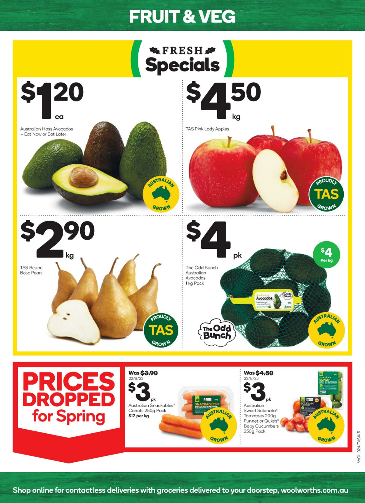 Woolworths Catalogue from 11/10/2023