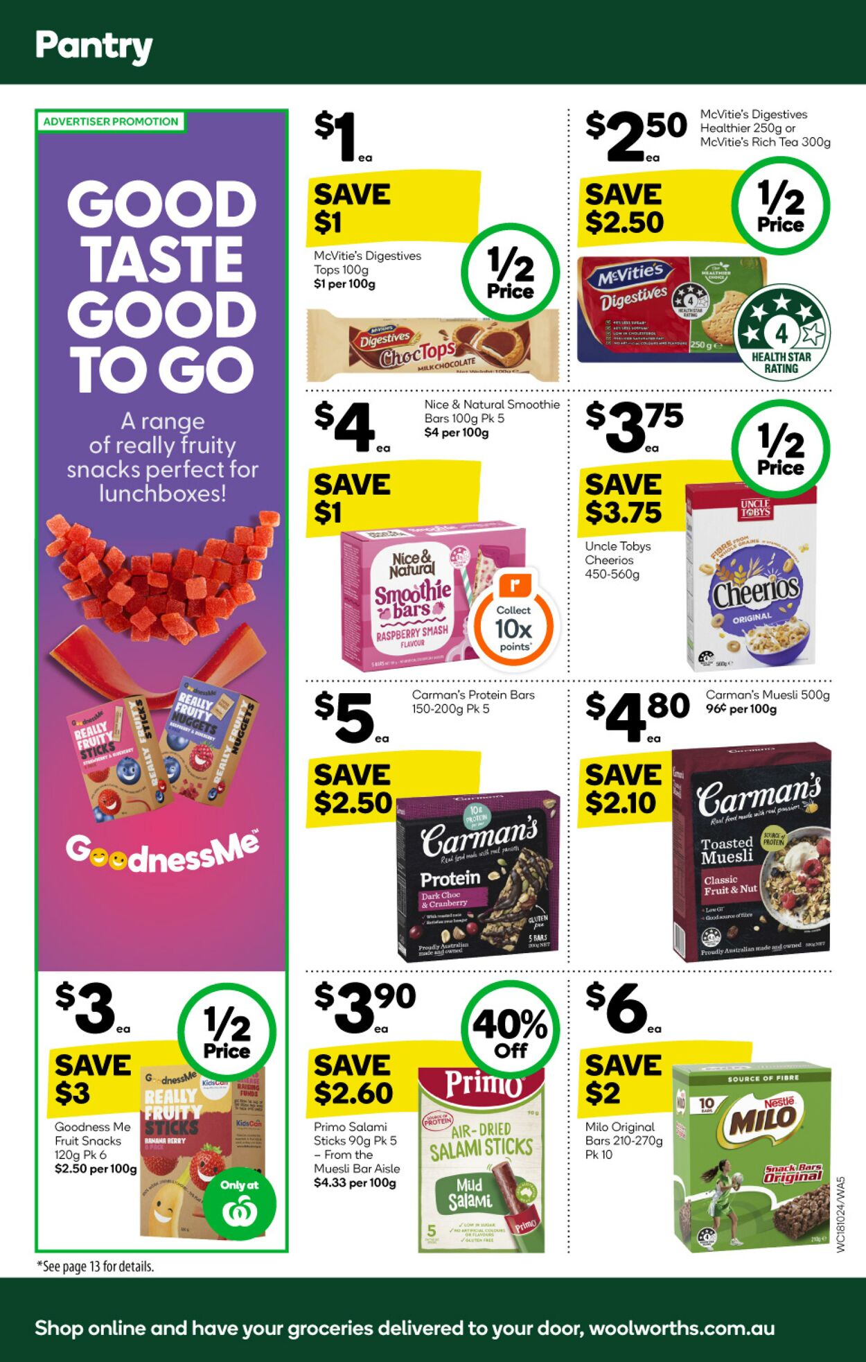 Woolworths Catalogue from 18/10/2023