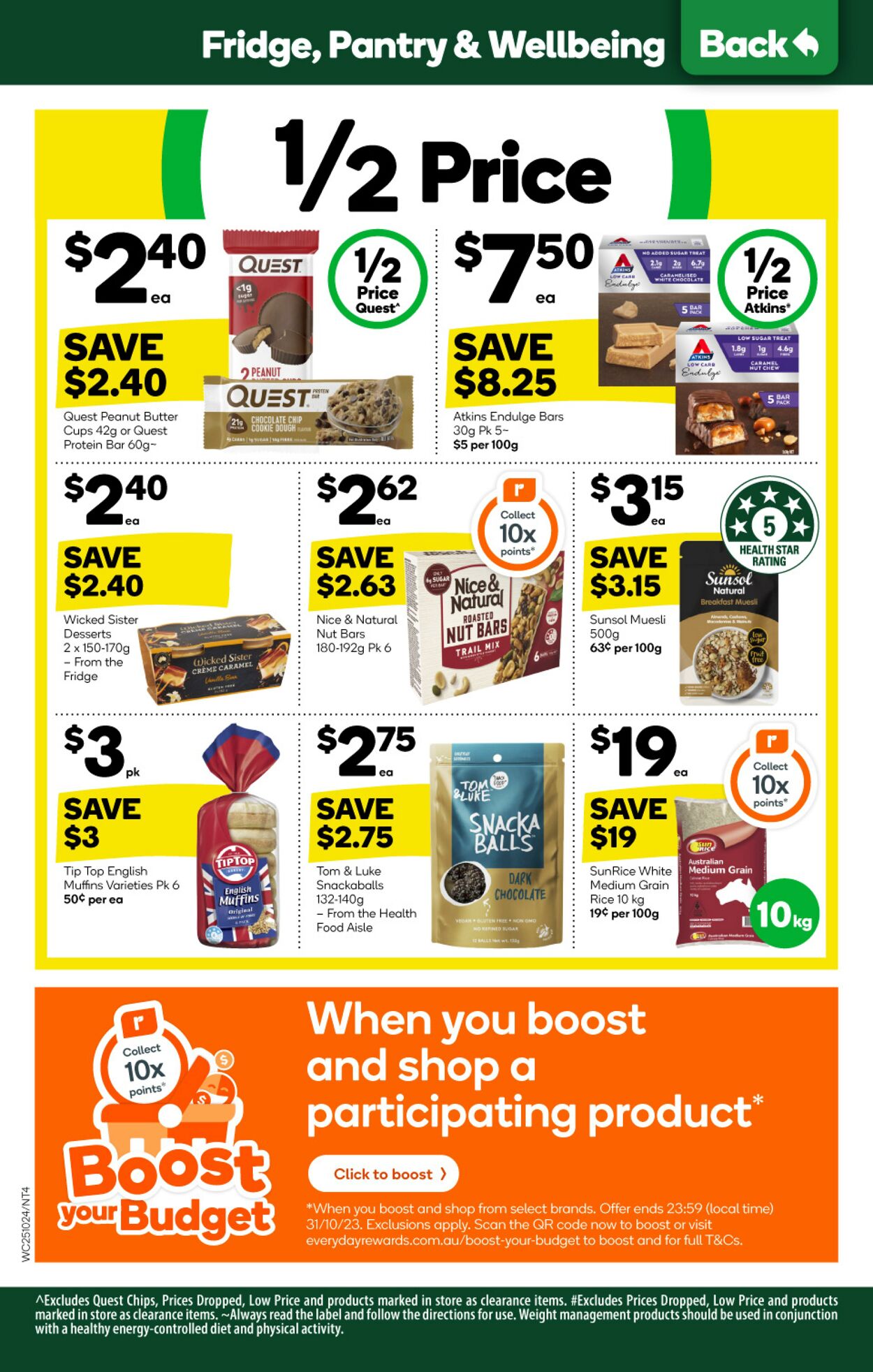 Woolworths Catalogue from 25/10/2023