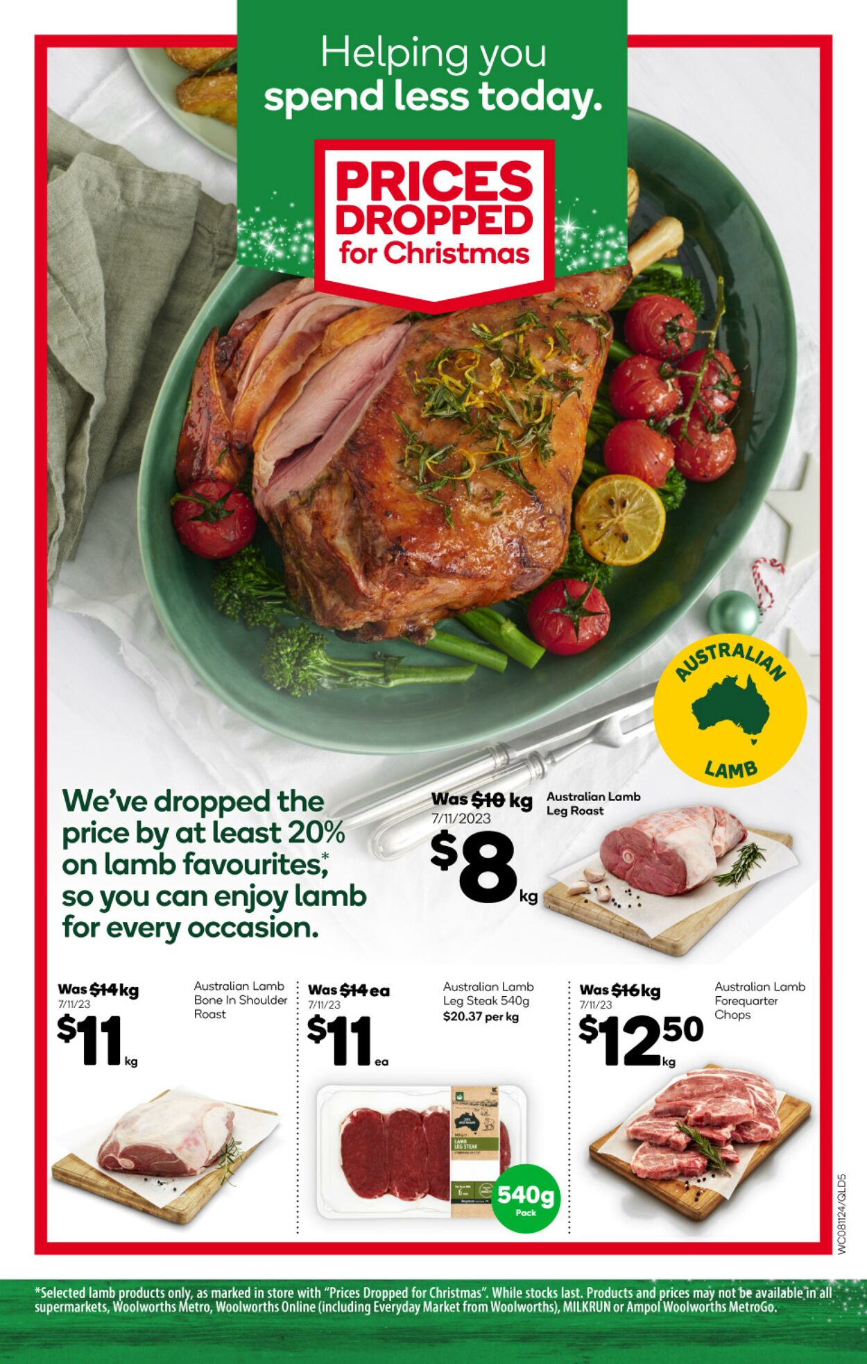 Woolworths Catalogue from 08/11/2023