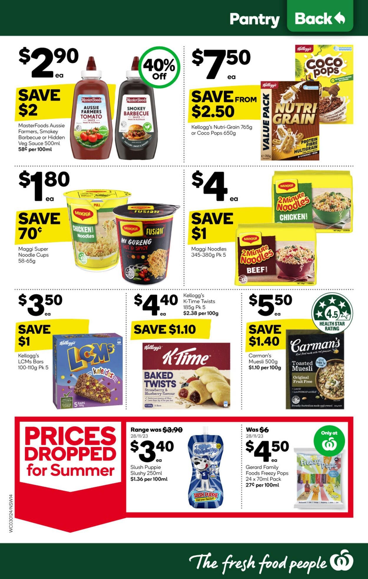 Woolworths Catalogue from 03/01/2024