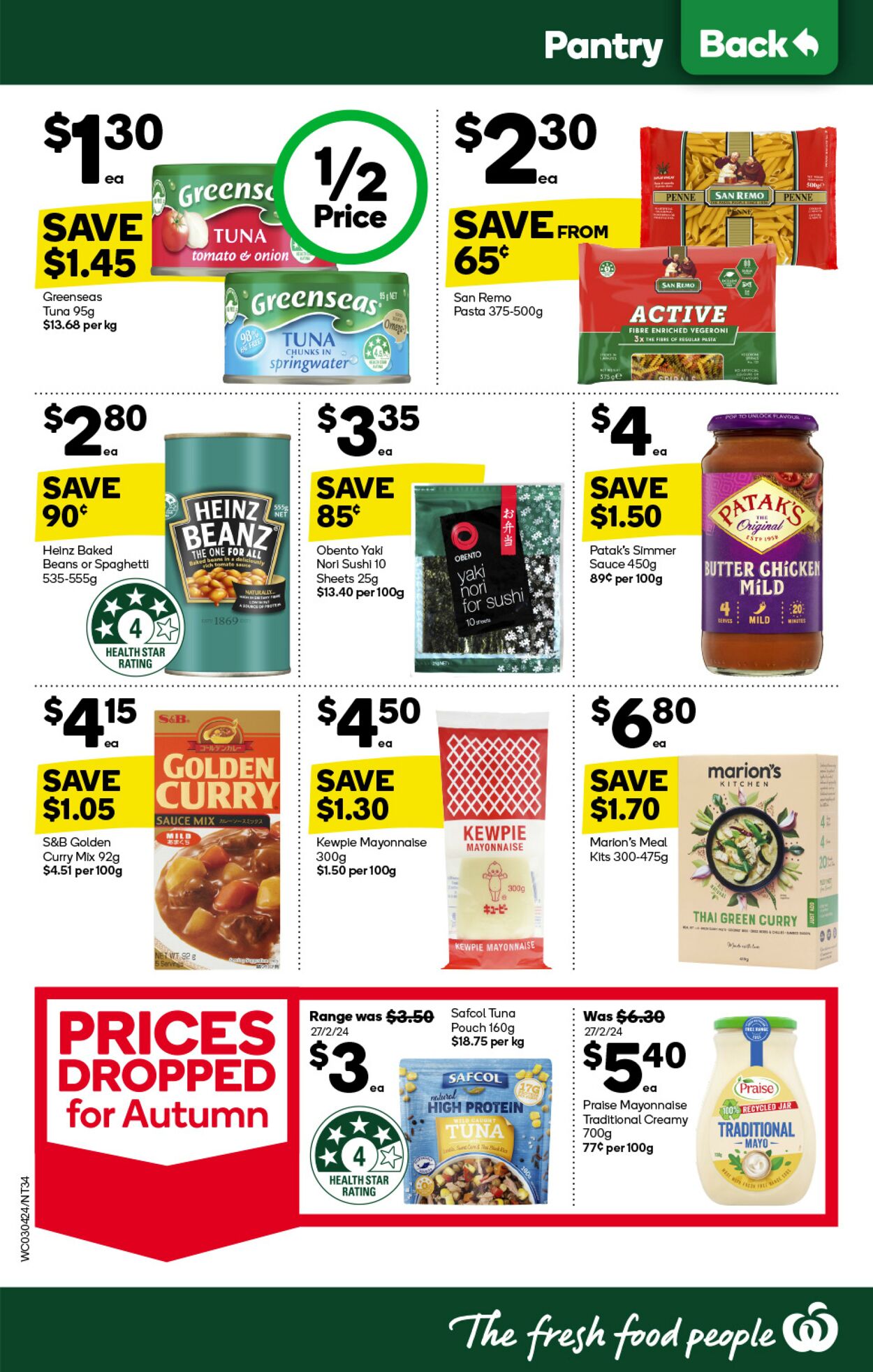 Woolworths Catalogue from 03/04/2024