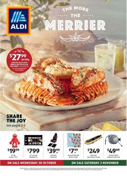 Catalogue ALDI from 30/10/2019