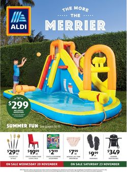 Catalogue ALDI - Holiday Ad 2019 from 20/11/2019