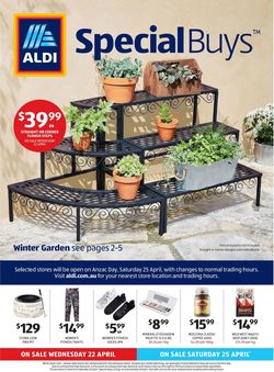 Catalogue ALDI from 22/04/2020