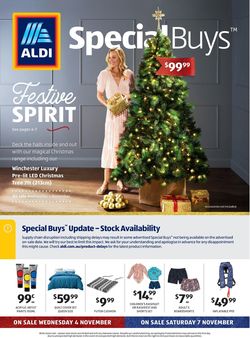 Catalogue ALDI Christmas 2020 from 04/11/2020