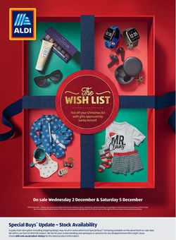 Catalogue ALDI - Holiday 2020 from 02/12/2020