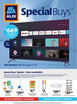 Catalogue ALDI from 20/01/2021