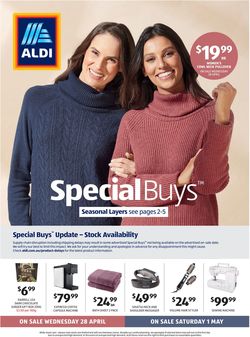 Catalogue ALDI from 28/04/2021