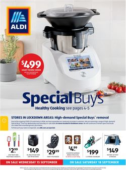 Catalogue ALDI from 15/09/2021