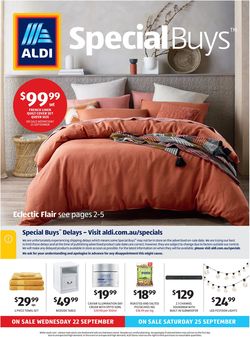 Catalogue ALDI from 22/09/2021