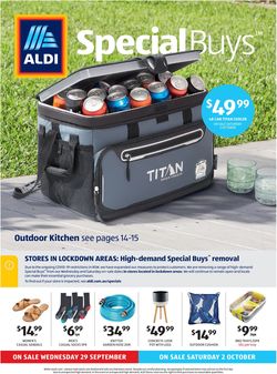 Catalogue ALDI from 29/09/2021