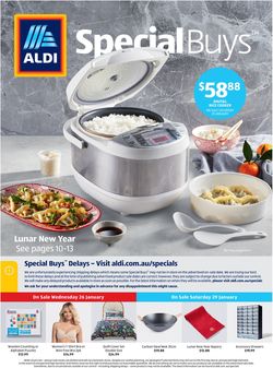Catalogue ALDI from 19/01/2022