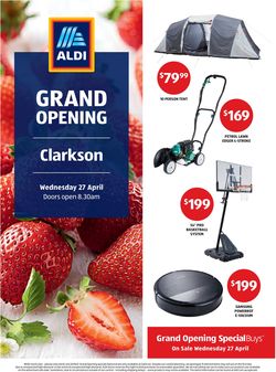 Catalogue ALDI from 27/04/2022