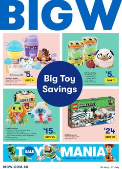 Catalogue BIG W from 04/07/2019