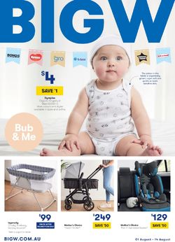 Catalogue BIG W from 01/08/2019