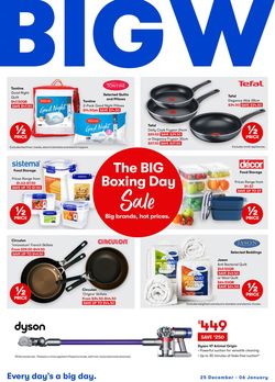 Catalogue BIG W - Boxing Day 2020 from 25/12/2020