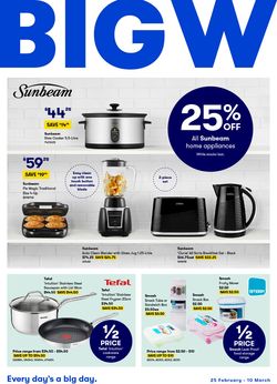 Catalogue BIG W from 25/02/2021