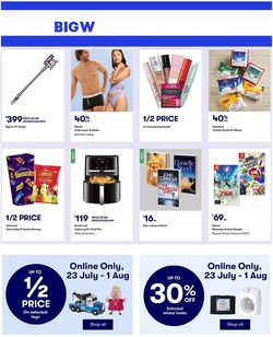Catalogue BIG W from 29/07/2021