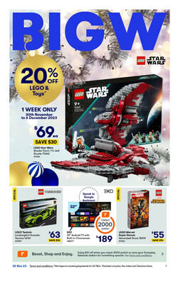 Catalogue BIG W from 30/11/2023