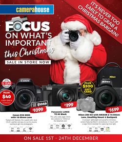 Catalogue Camera House - Christmas 2020 from 01/12/2020