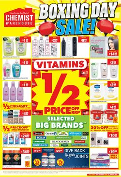 Catalogue Chemist Warehouse from 26/12/2022
