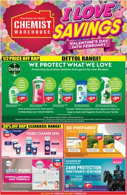 Catalogue Chemist Warehouse from 27/01/2023