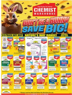 Catalogue Chemist Warehouse from 27/03/2024