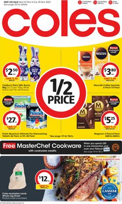 Catalogue Coles from 22/03/2023