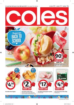 Catalogue Coles - QLD from 24/04/2019