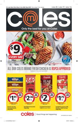 Catalogue Coles from 22/05/2019