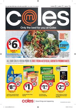 Catalogue Coles from 29/05/2019