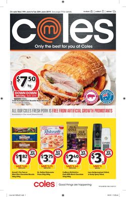 Catalogue Coles from 19/06/2019