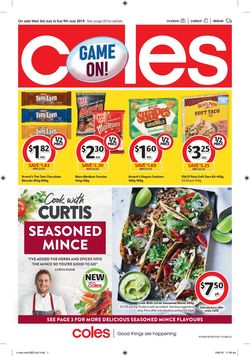 Catalogue Coles from 03/07/2019