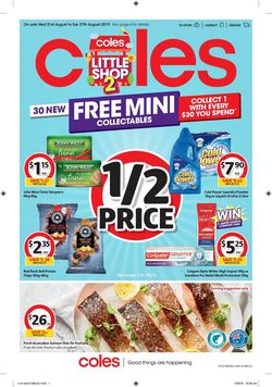 Catalogue Coles from 21/08/2019