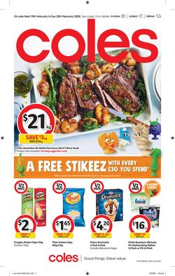 Catalogue Coles from 19/02/2020